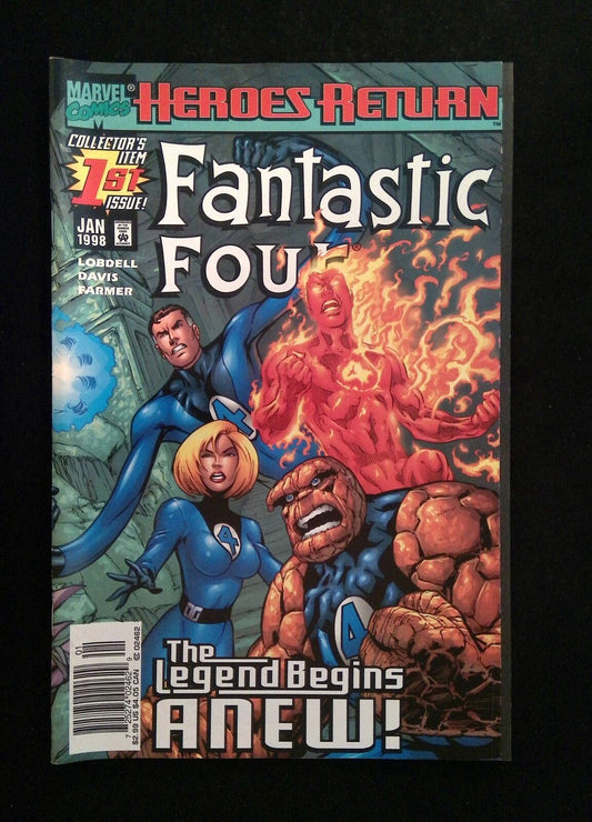 Fantastic Four #1 (3RD SERIES) MARVEL Comics 1998 VF/NM NEWSSTAND