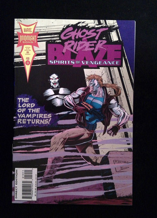 Ghost Rider Blaze Spirits of Vengeance #19  Marvel Comics 1994 VF+
