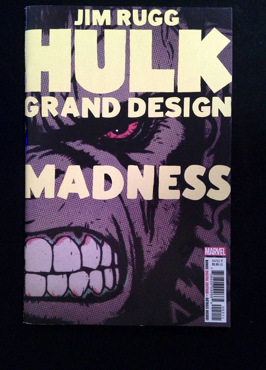 Hulk Grand Desing Madness #1  MARVEL Comics 2022 NM