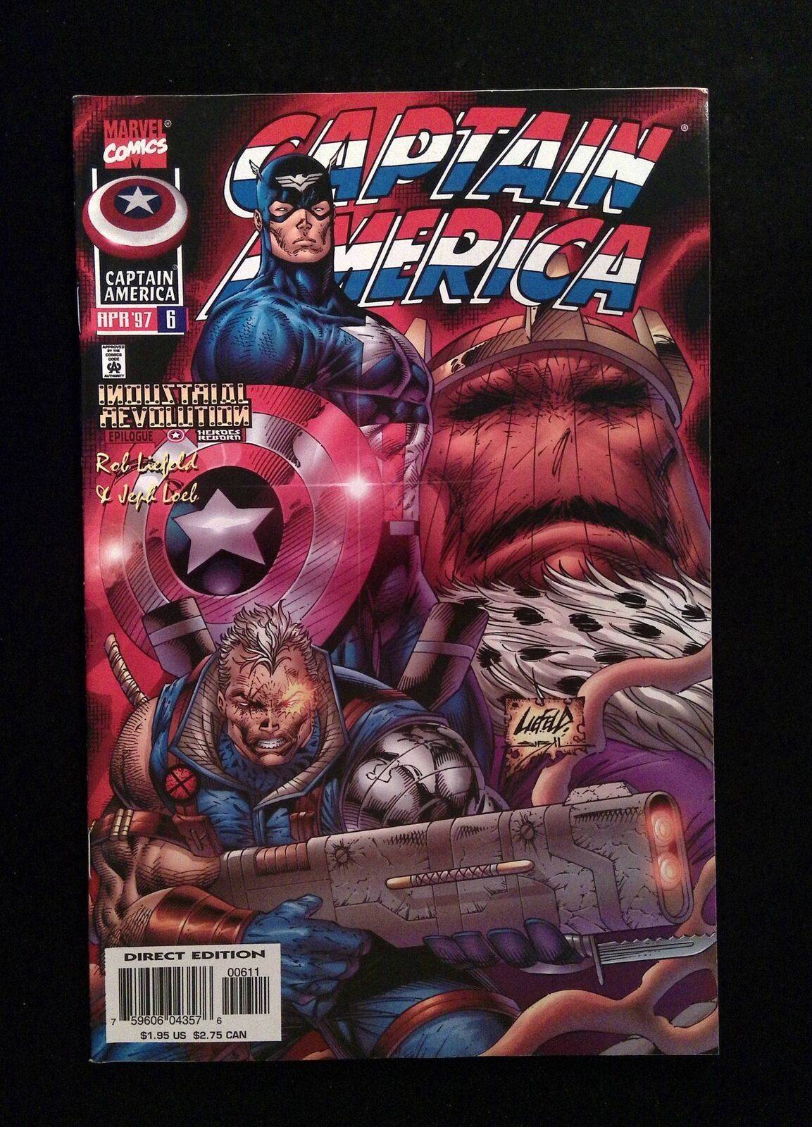 Captain America #6 (2ND SERIES) MARVEL Comics 1997 VF/NM