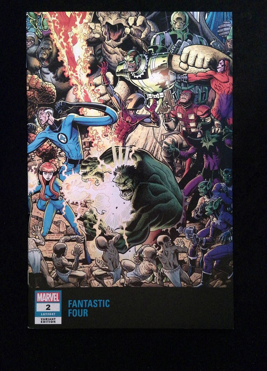 Fantastic Four #2C (6TH SERIES) MARVEL Comics 2018 NM  ADAMS VARIANT