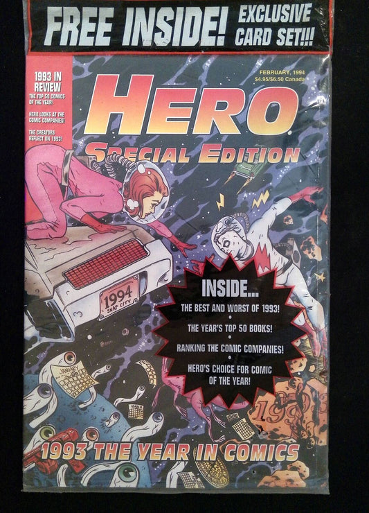 Hero Illustrated Special 1993 The Year IN Comics #1 WARRIOR Comics 1994 VF/NM