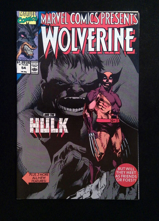 Marvel Comics Presents #54  MARVEL Comics 1990 VF+