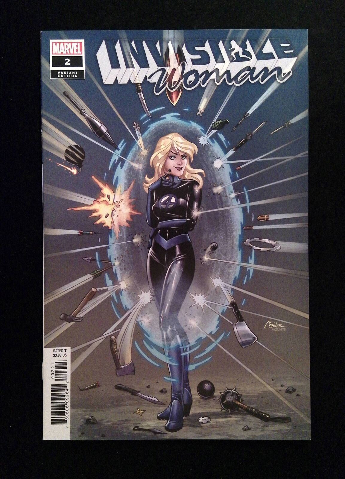 Invisible Woman #2B  MARVEL Comics 2019 VF/NM  CONNER VARIANT