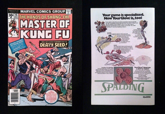 Master of Kung Fu #45  MARVEL Comics 1976 VF+ NEWSSTAND