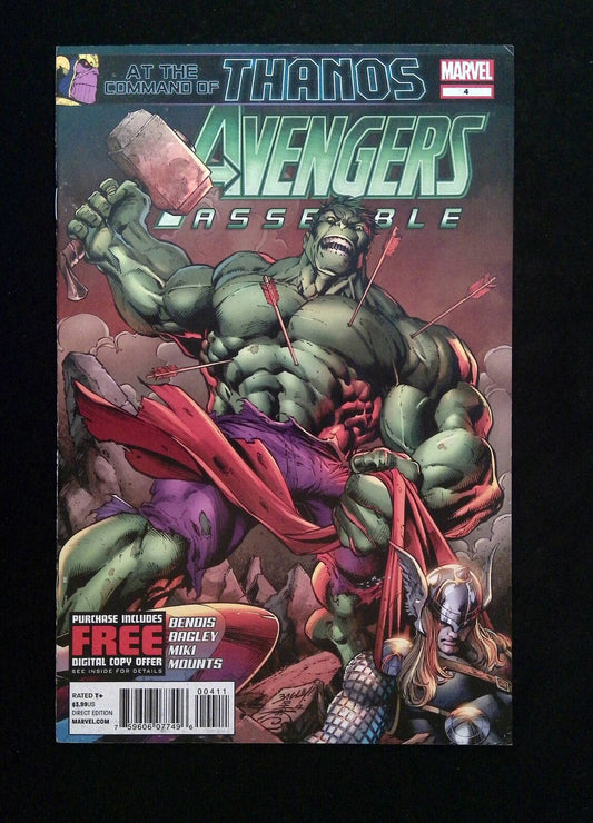 Avengers  Assemble #4  MARVEL Comics 2012 VF+
