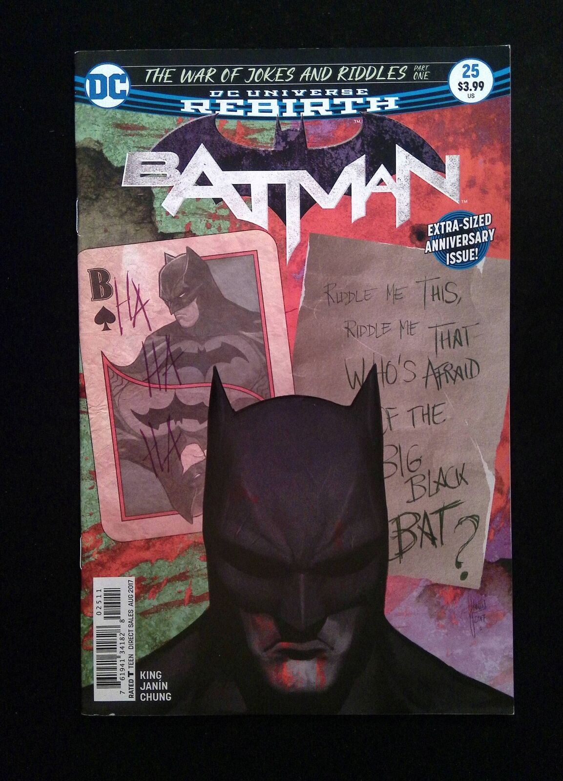 Batman #25 (3RD SERIES) DC Comics 2017 VF+