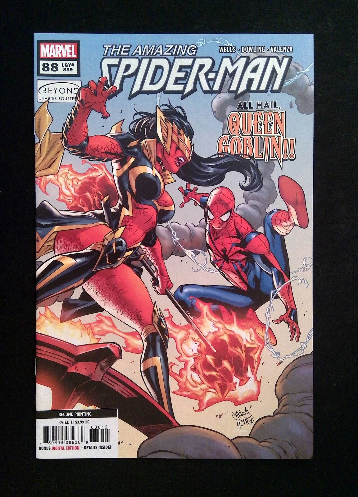 Amazing Spider-Man #88E  MARVEL Comics 2022 NM  Gomez Variant