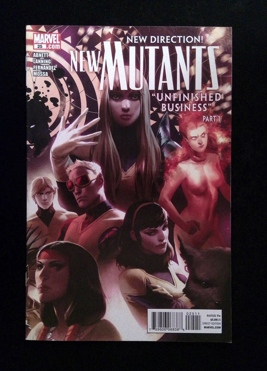 New Mutants #25 (3rd Series) Marvel Comics 2011 VF+