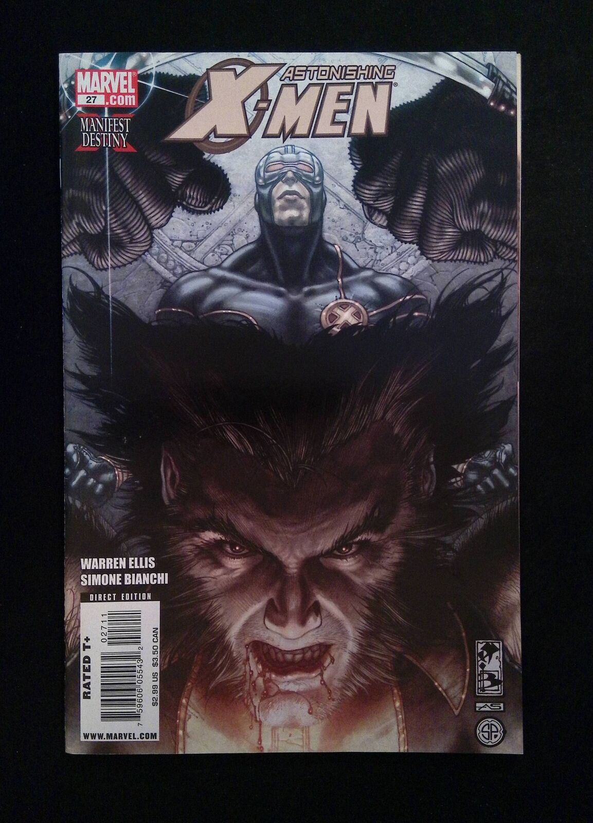 Astonishing X-Men #27 (3RD SERIES) MARVEL Comics 2008 VF+