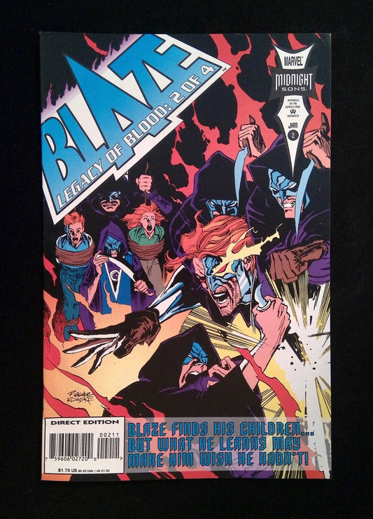 Blaze Legacy Of Blood #2  MARVEL Comics 1994 VF/NM