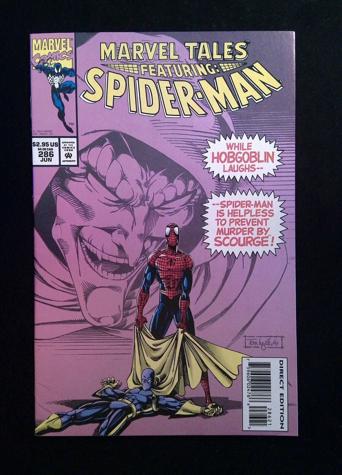 Marvel Tales #286U  Marvel Comics 1994 VF+  Not Polybagged