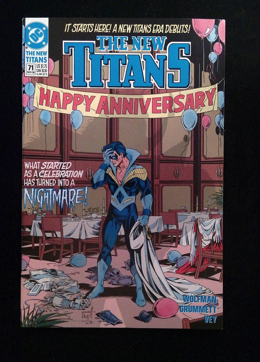 New Teen Titans #71 (2ND SERIES) DC Comics 1990 VF/NM