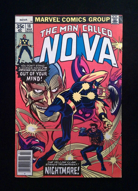 Nova #18  MARVEL Comics 1978 FN- NEWSSTAND