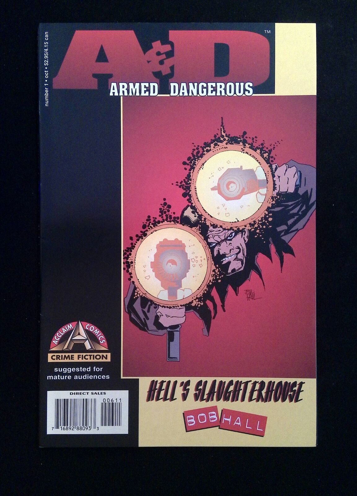 Armed And Dangerous Hell's Slaughterhouse #1  ACCLAIM Comics 1996 NM-