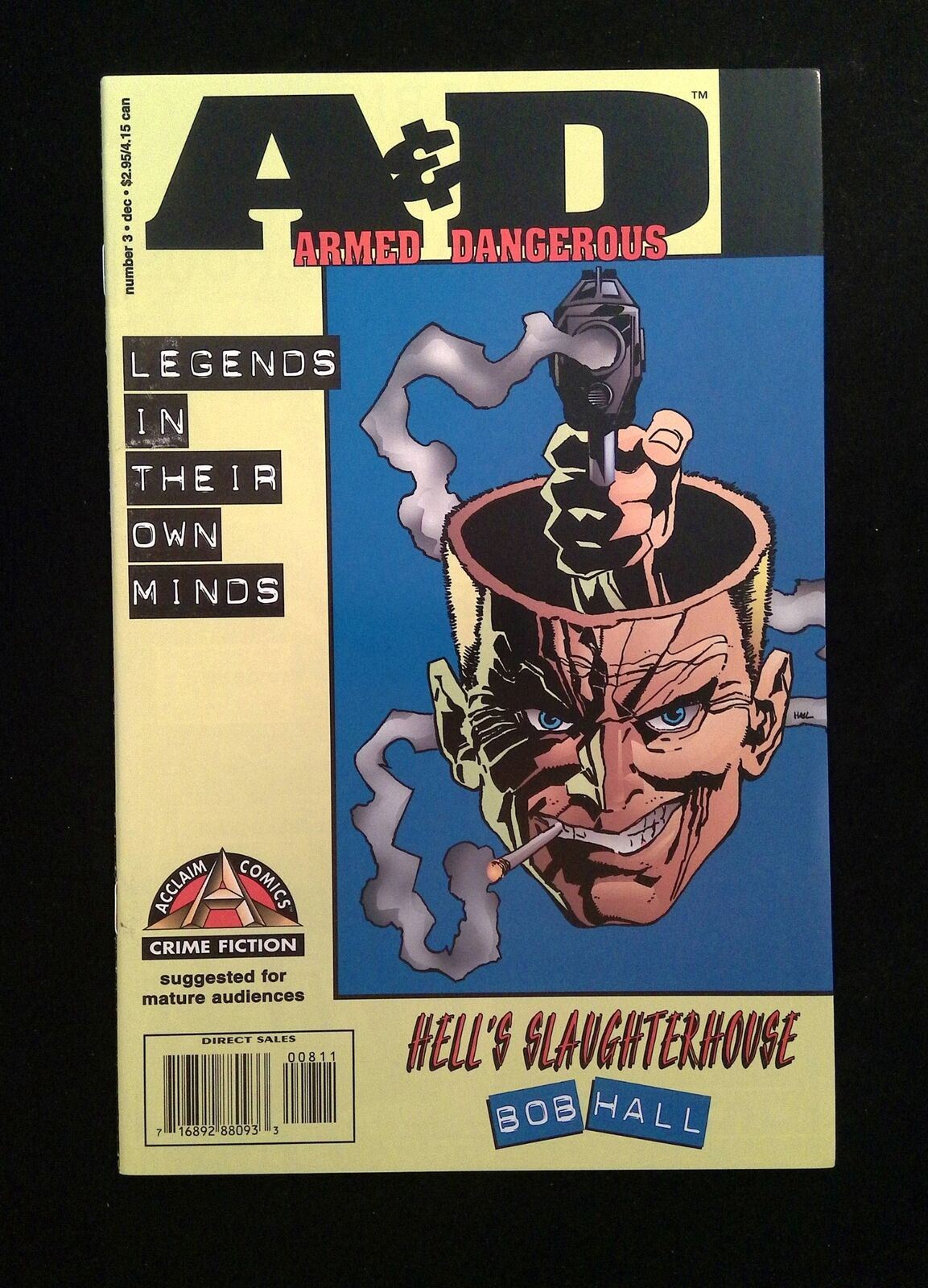 Armed And Dangerous Hell's Slaughterhouse #3  ACCLAIM Comics 1996 VF/NM