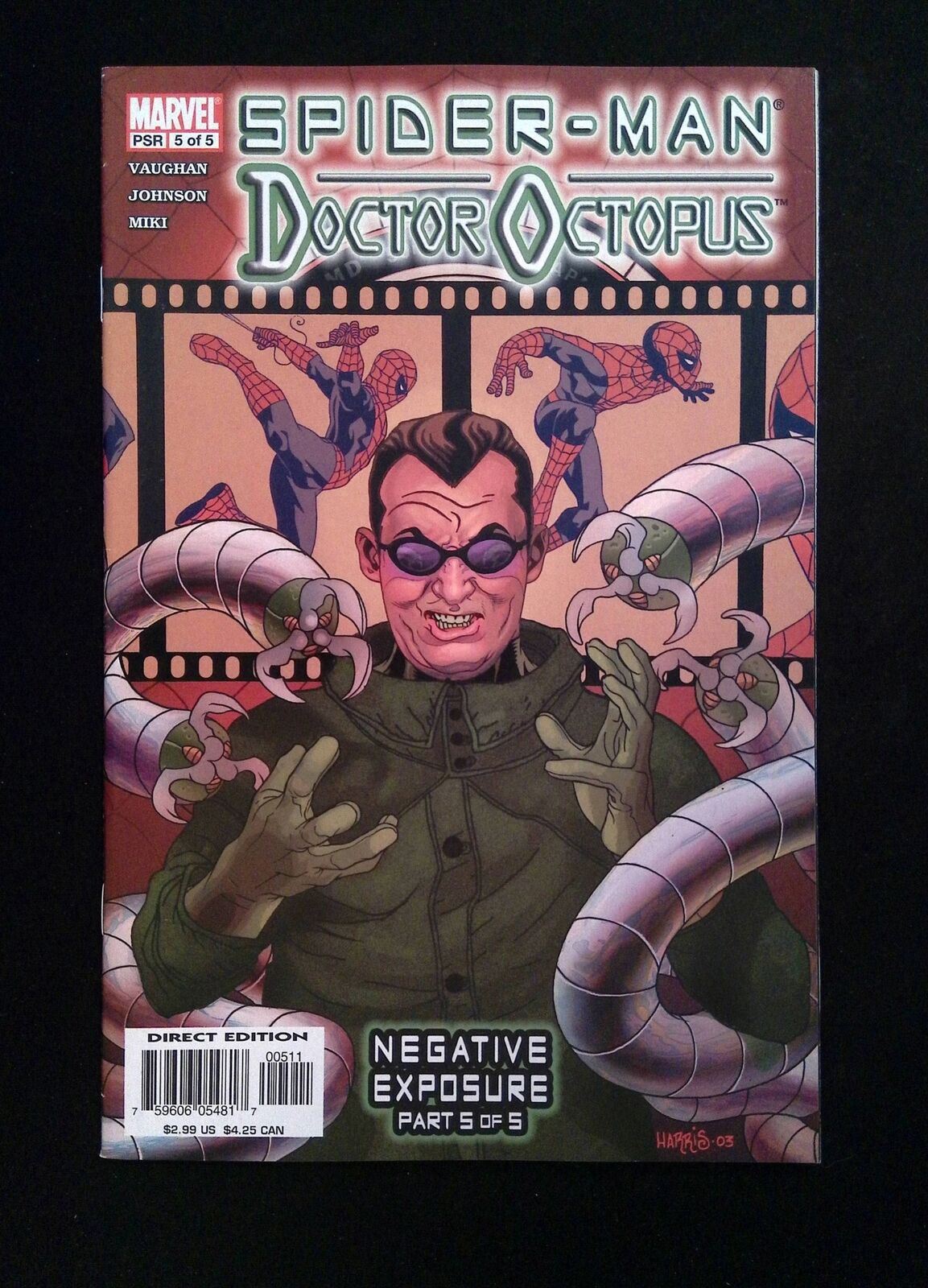 Doctor Octopus Negative Exposure #5  MARVEL Comics 2004 VF+