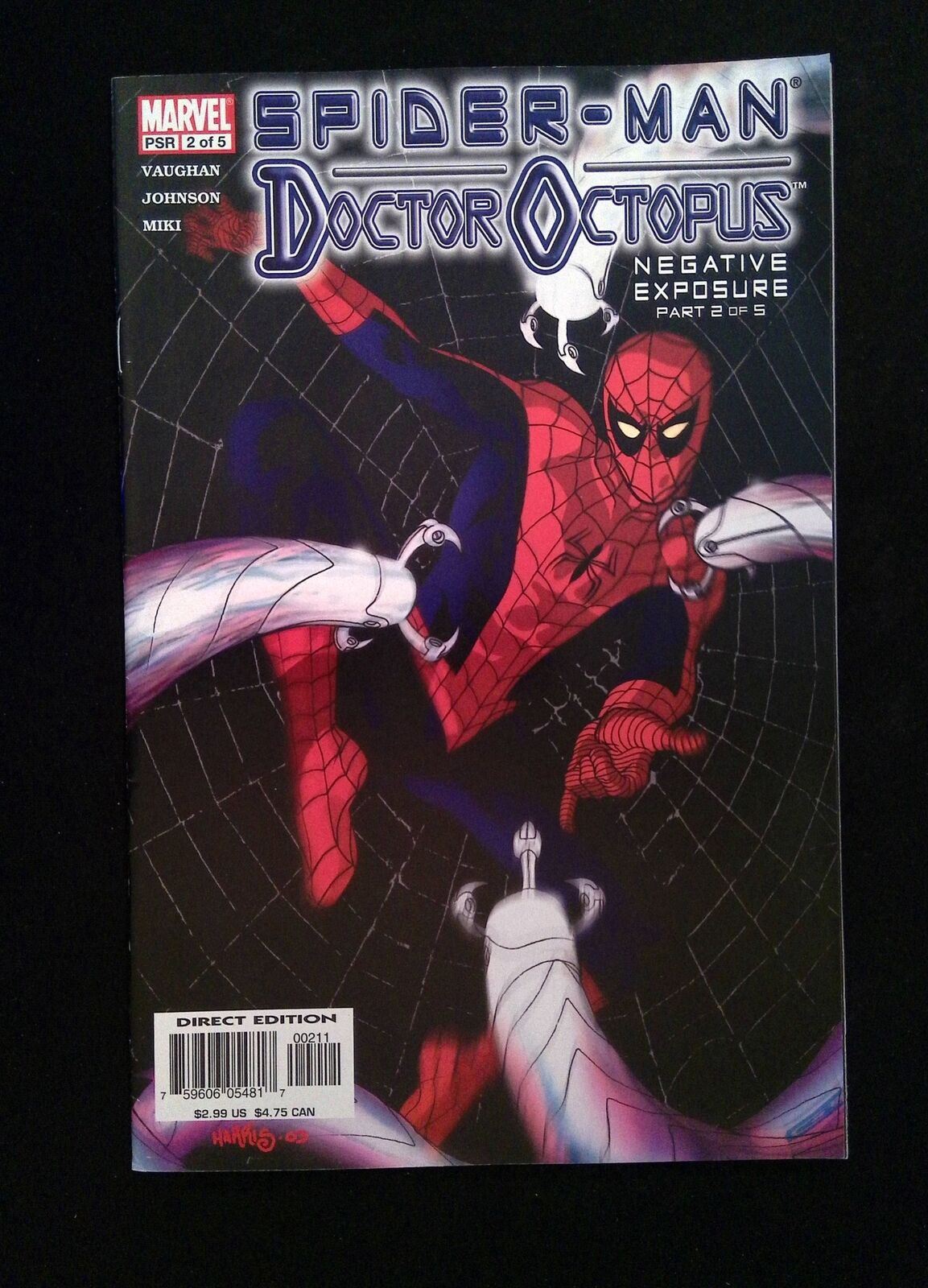 Doctor Octopus Negative Exposure #2  MARVEL Comics 2004 VF+