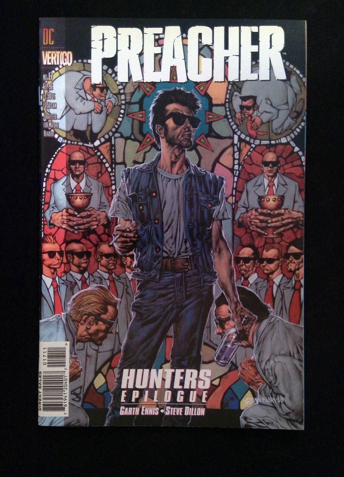 Preacher #17  DC/VERTIGO Comics 1996 VF+