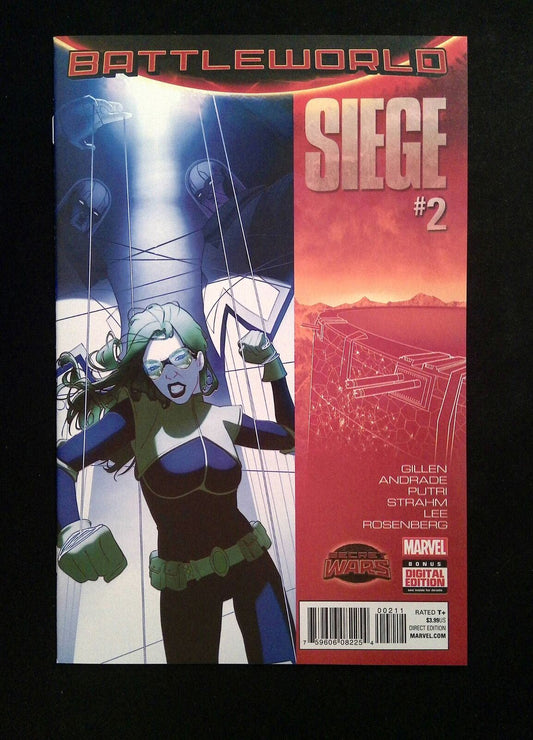 Siege Battleworld #2  MARVEL Comics 2015 NM