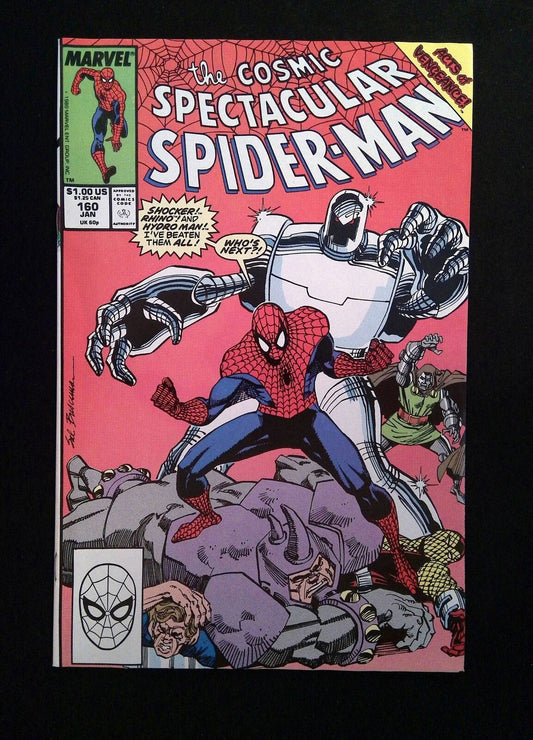Spectacular Spider-Man #160  Marvel Comics 1990 NM-