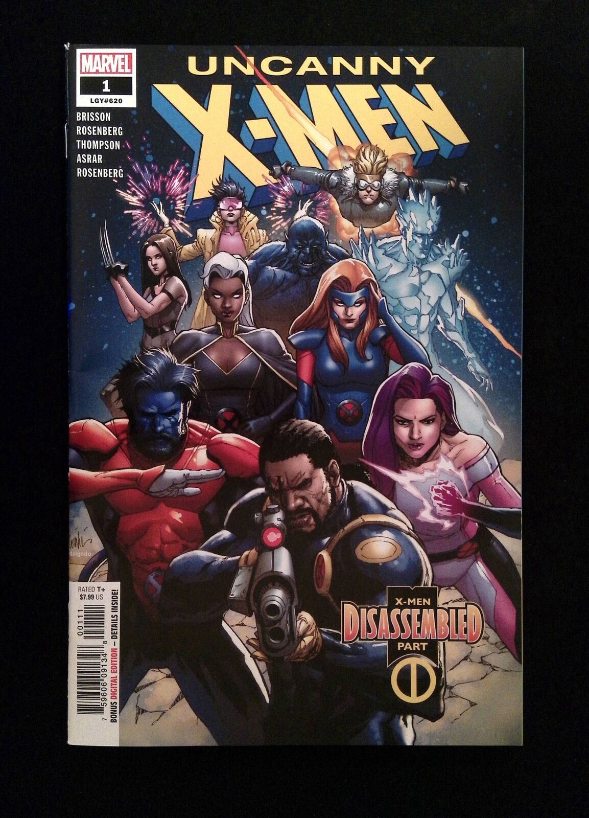 Uncanny X-Men #1 (5th Series) Marvel Comics 2019 VF+