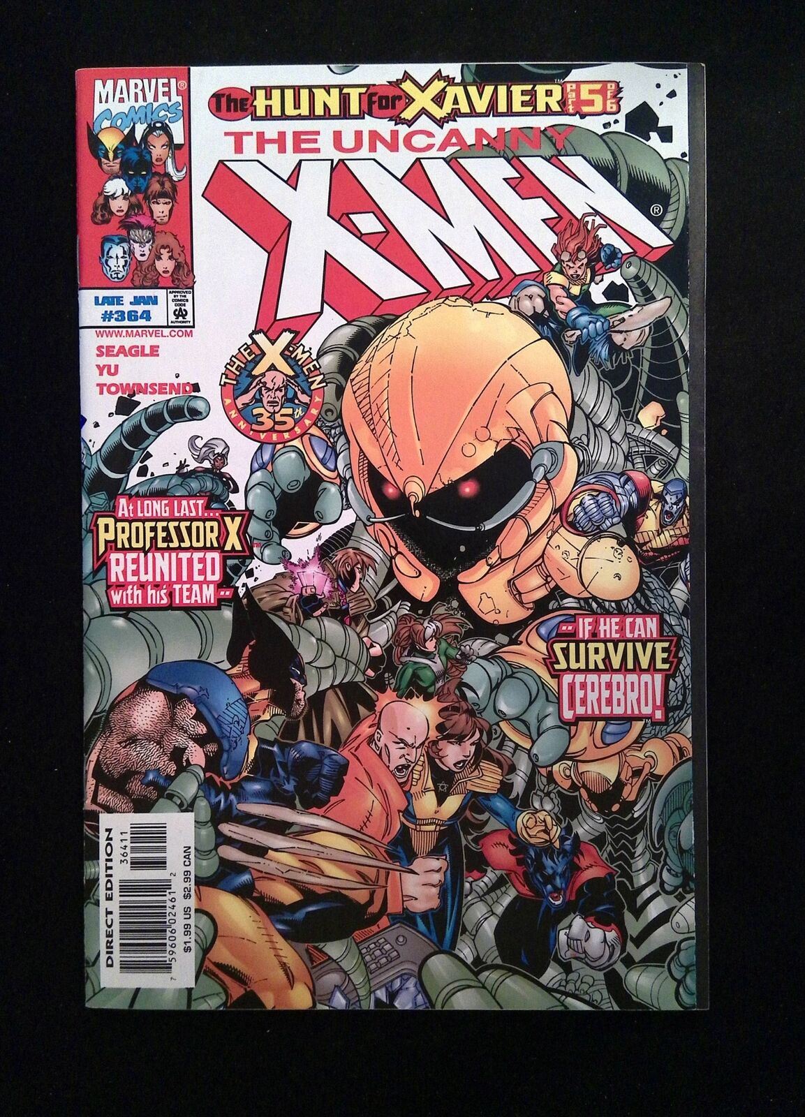 Uncanny X-Men #364  Marvel Comics 1999 VF+