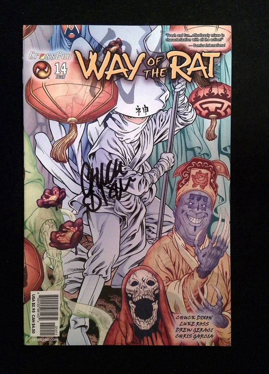 Way of the Rat #14  CROSSGEN COMICS Comics 2003 VF+  SIGNED BY CHUCK DIXON