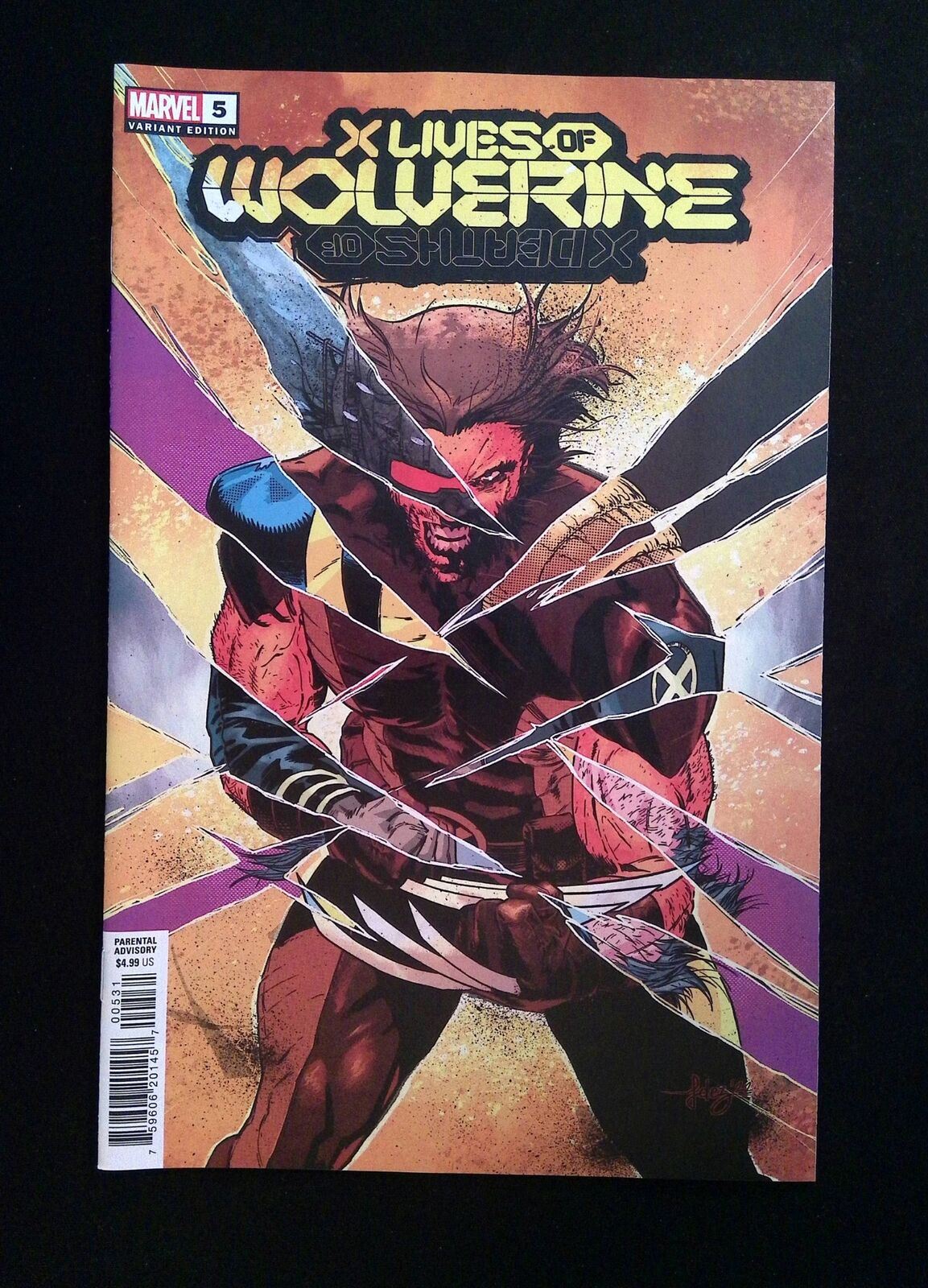 X Live of Wolverine #5F  MARVEL Comics 2022 NM  Dauterman Variant