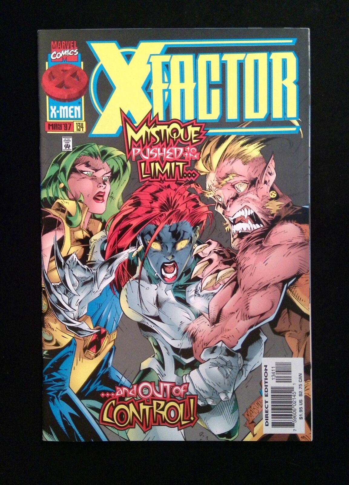 X-Factor  #134  MARVEL Comics 1997 NM-