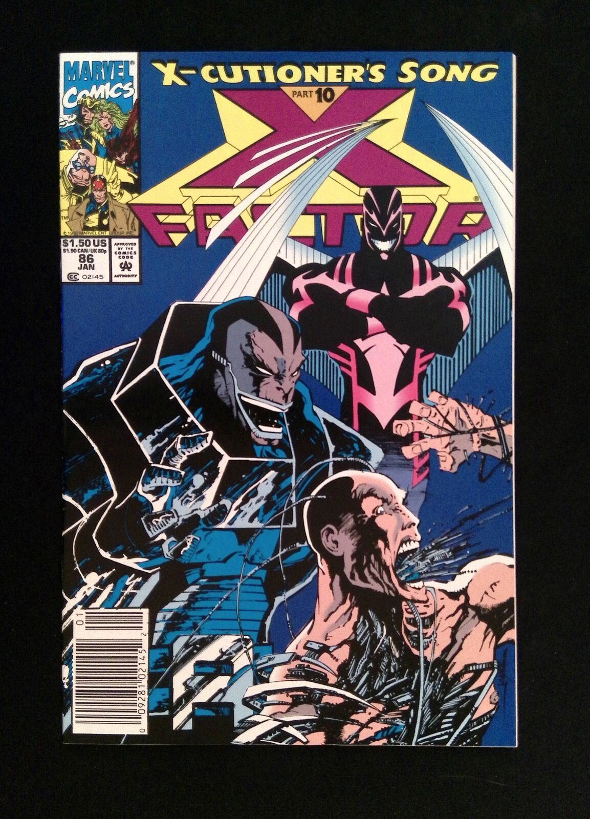 X-Factor  #86  MARVEL Comics 1993 VF+ NEWSSTAND