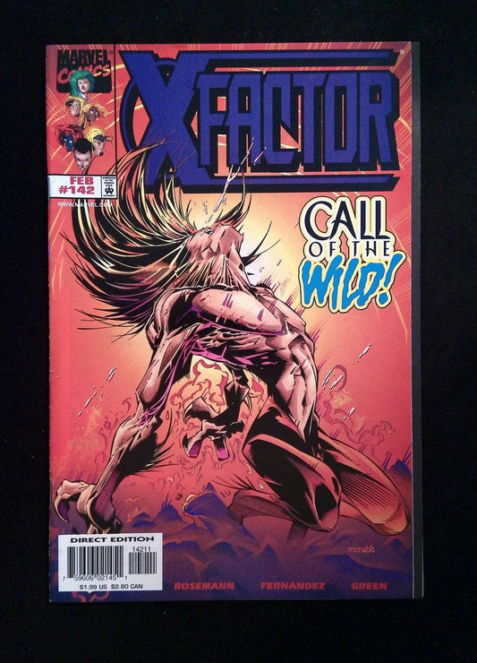 X-Factor #142  Marvel Comics 1998 VF/NM