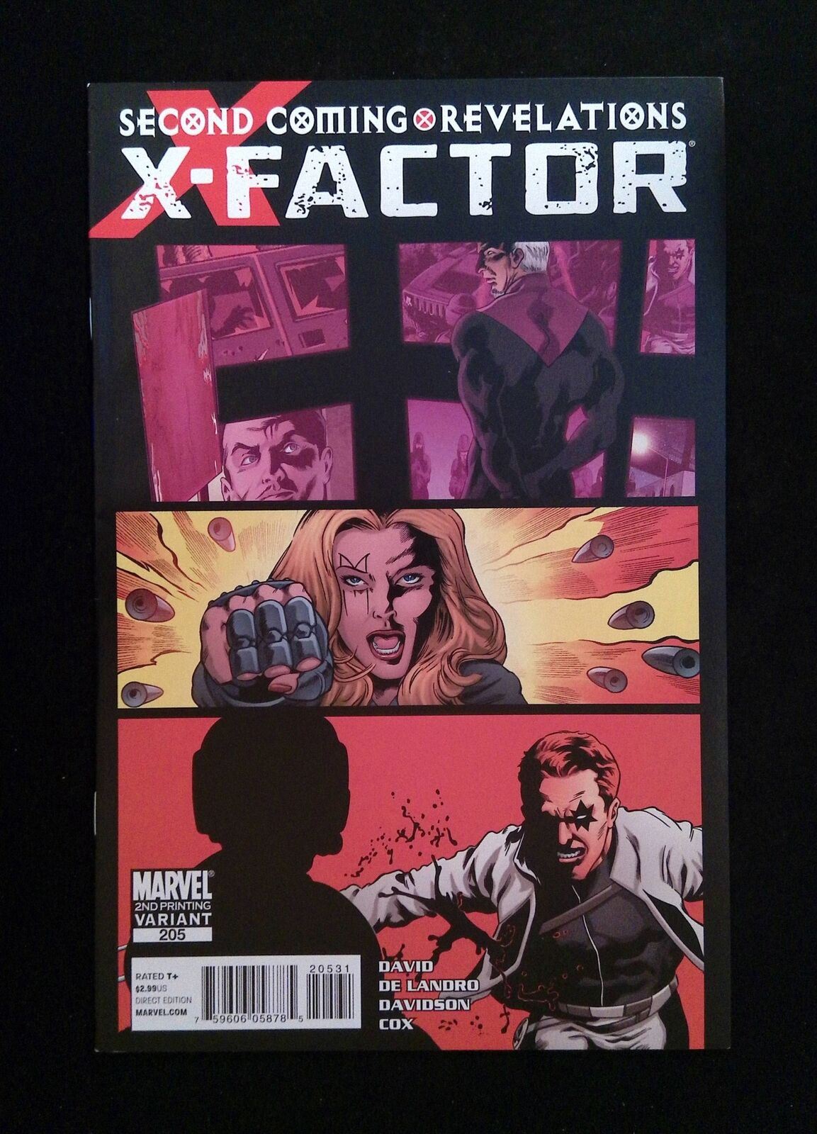 X-Factor #205C (3rd Series) Marvel Comics 2010 VF/NM  2nd Printing