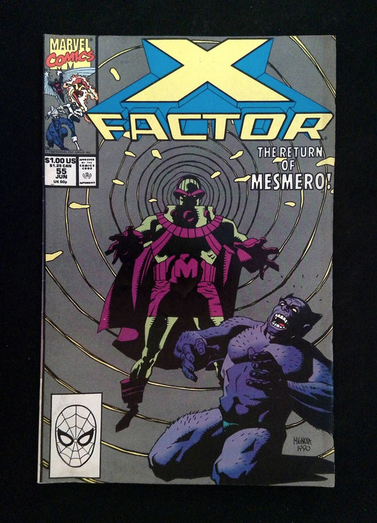 X-Factor #55  Marvel Comics 1990 FN+