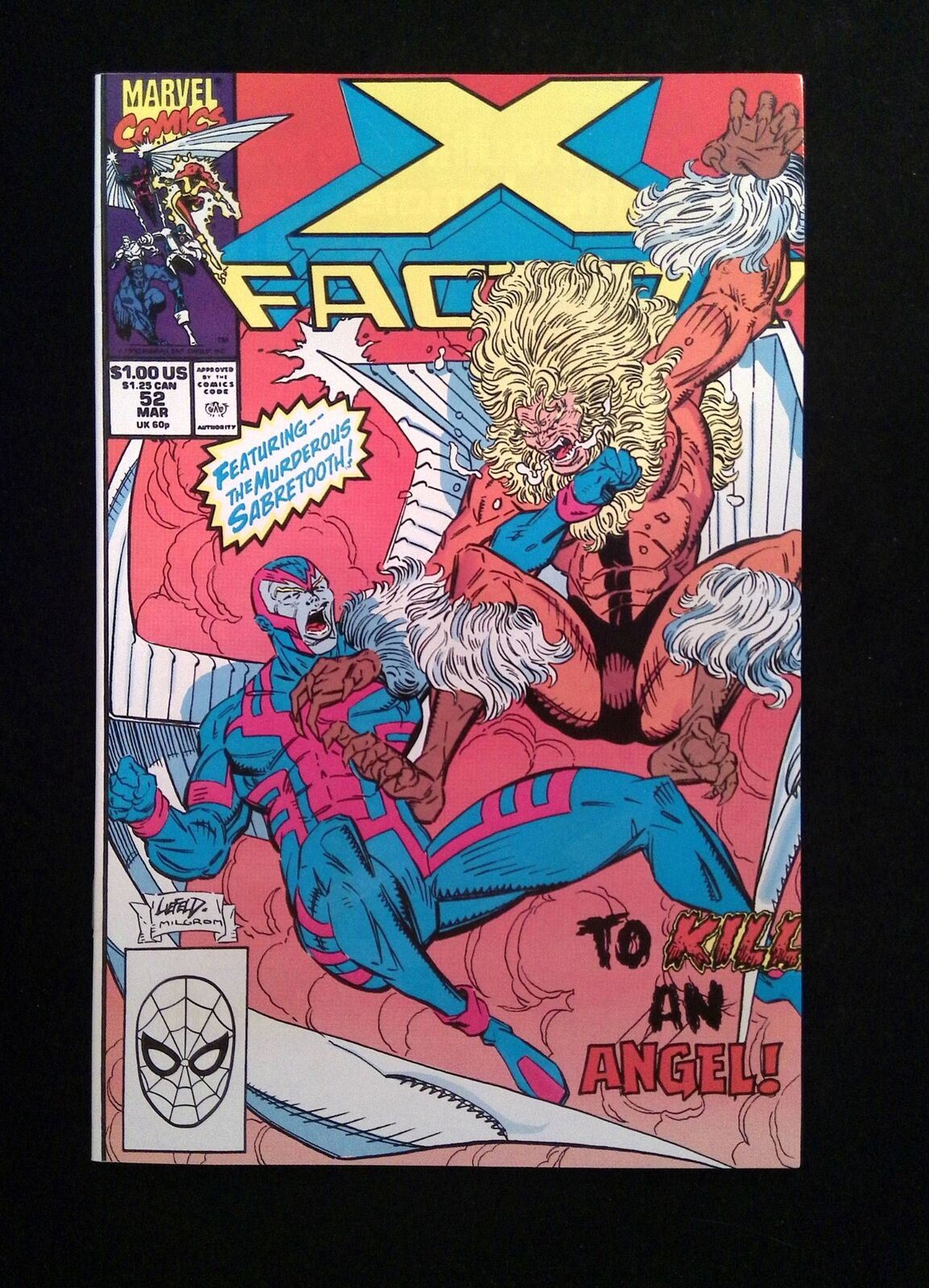 X-Factor  #52  MARVEL Comics 1990 VF/NM