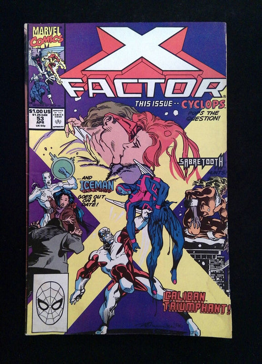 X-Factor #53  Marvel Comics 1990 FN-