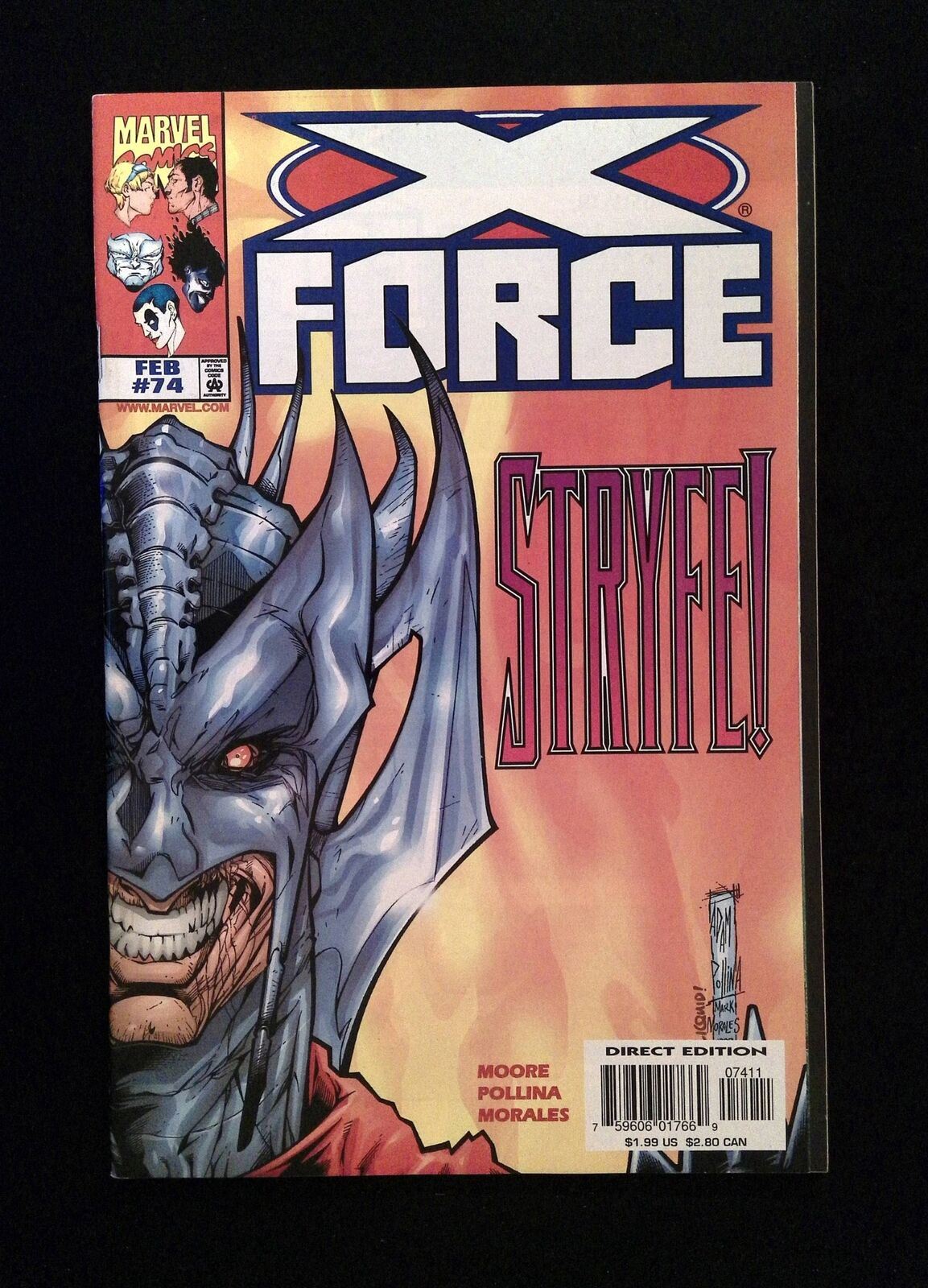 X-Force #74  Marvel Comics 1998 VF/NM