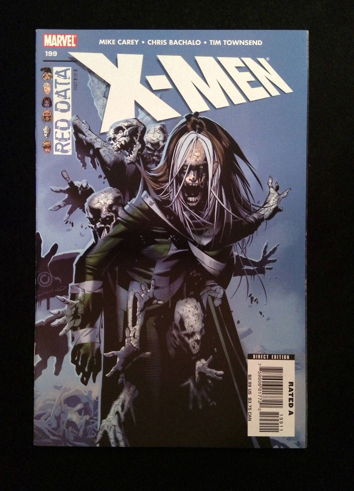 X-Men  #199  Marvel Comics 2007 VF+