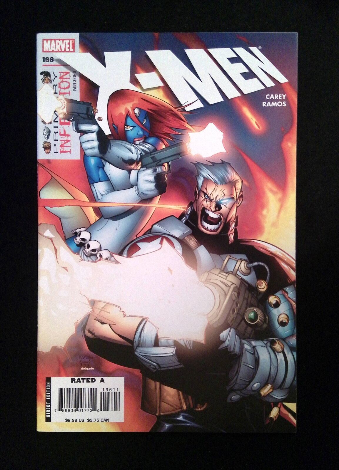 X-Men  #196  Marvel Comics 2007 NM-