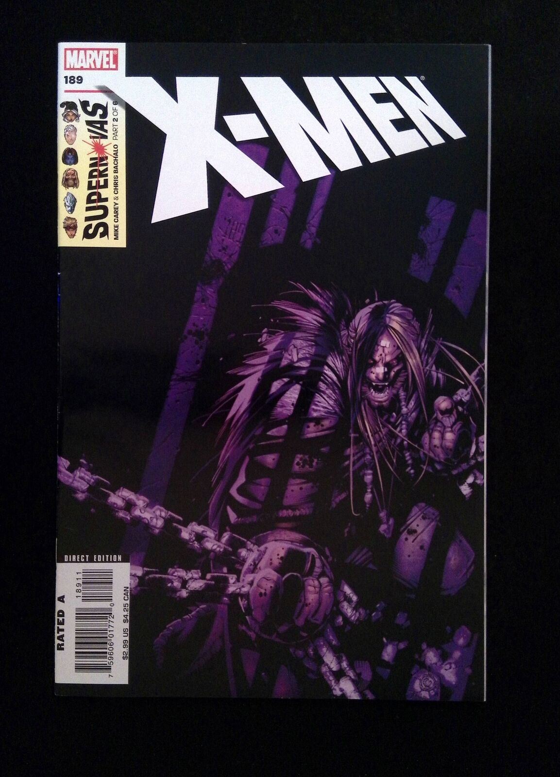 X-Men  #189  Marvel Comics 2006 VF+