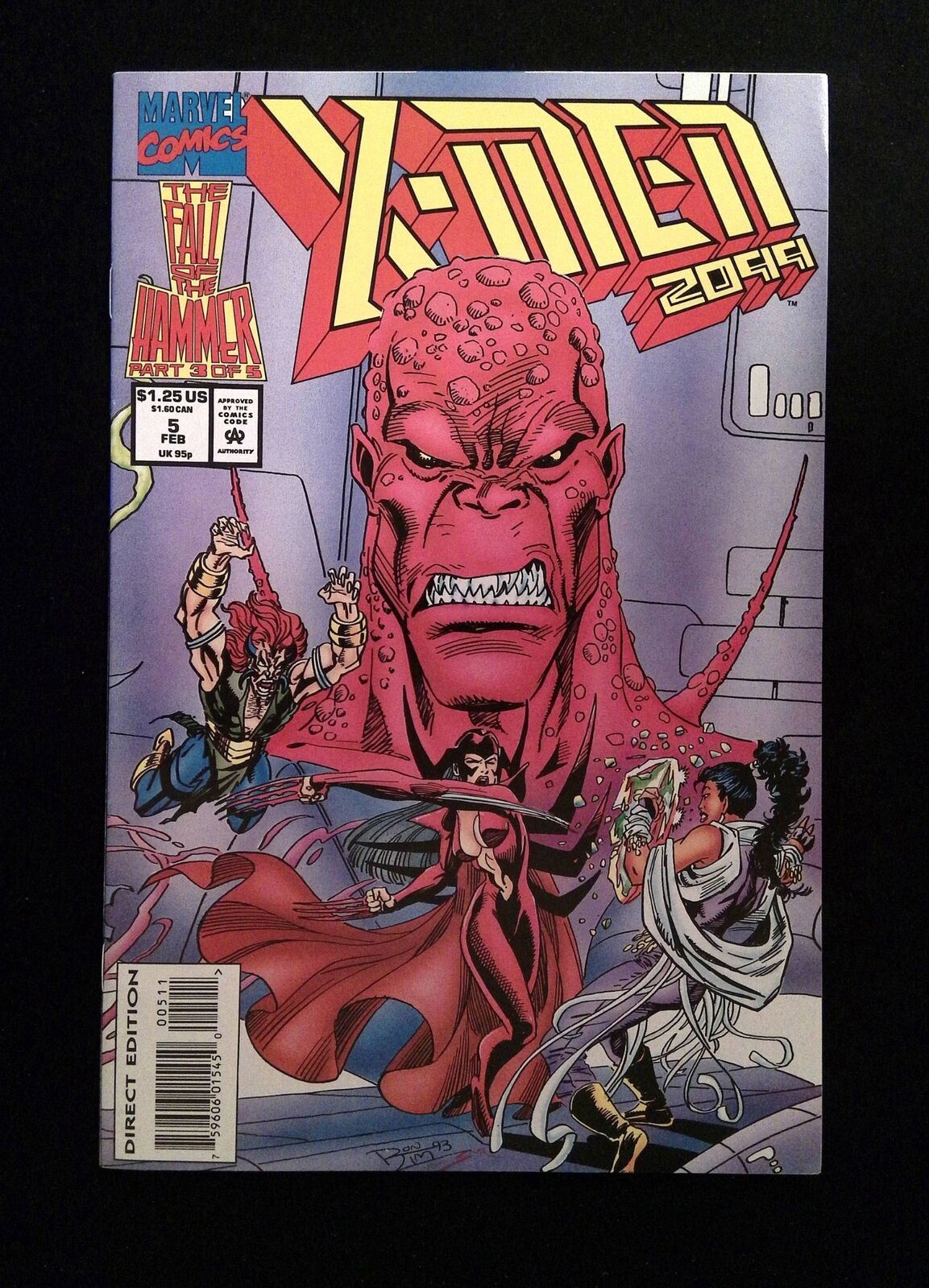 X-Men 2099 #5  MARVEL Comics 1994 NM