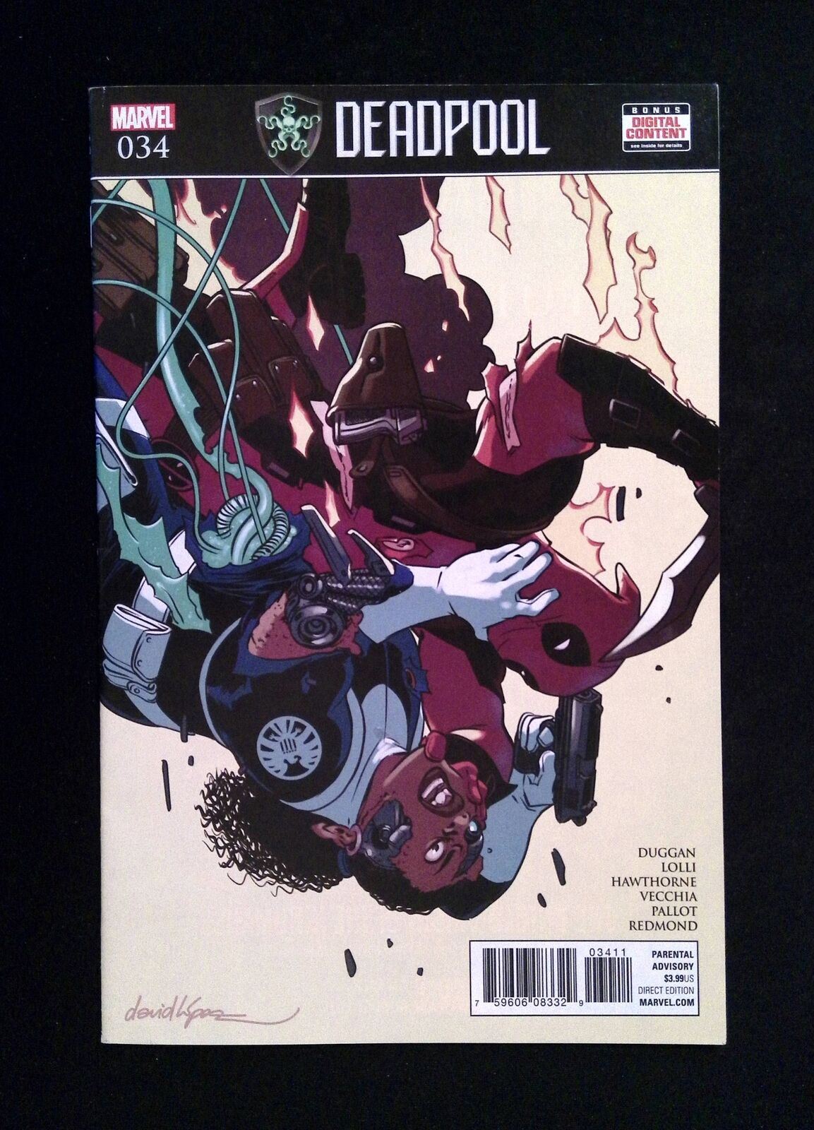 Deadpool #34 (4TH SERIES) MARVEL Comics 2017 VF/NM