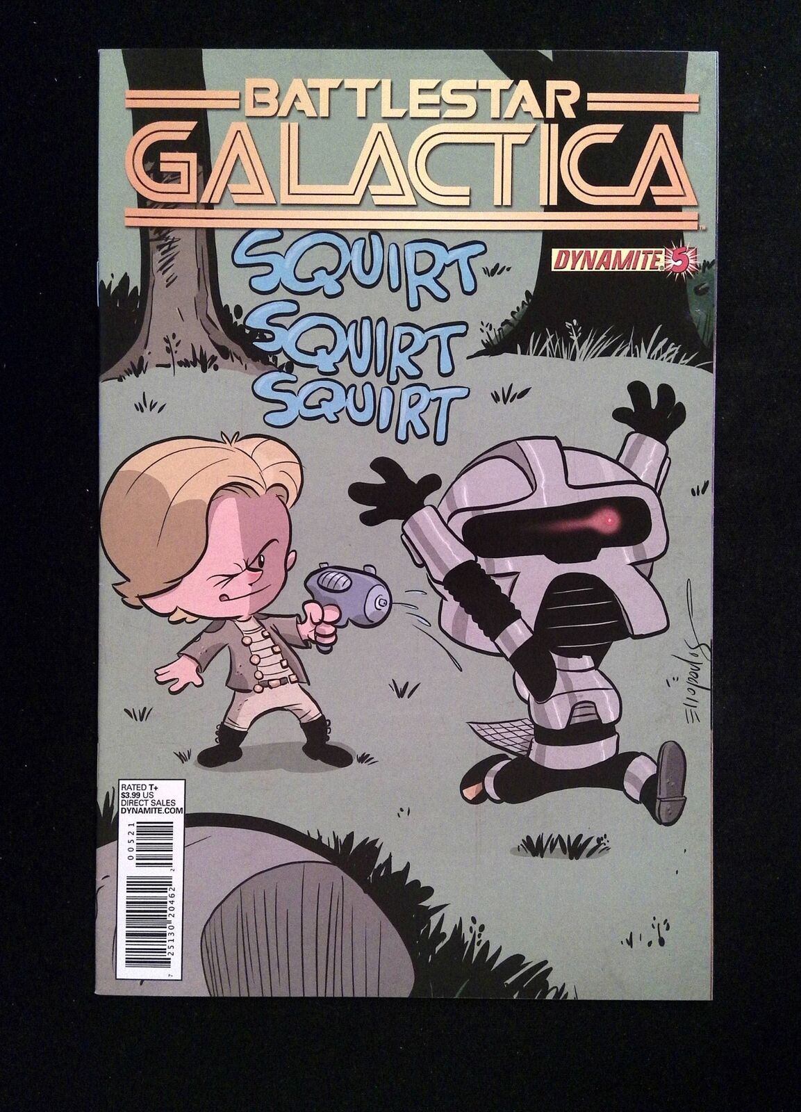 Battlestar Galactica #5B  Dynamite Comics 2013 NM-  Eliopoulos Variant