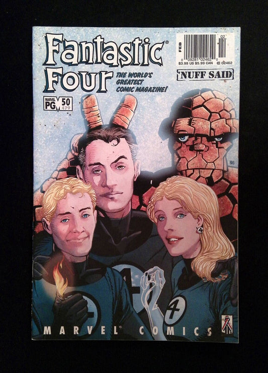 Fantastic Four #50 (3RD SERIES) MARVEL Comics 2002 VF+ NEWSSTAND