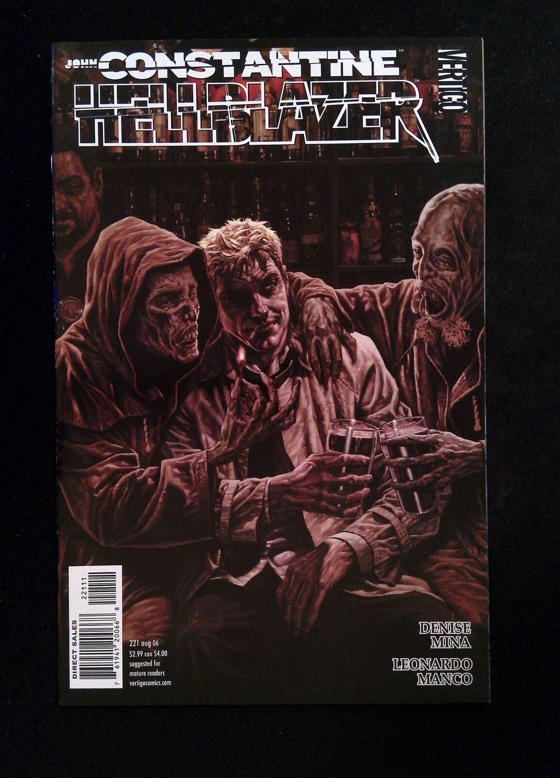 Hellblazer #221  DC/Vertigo Comics 2006 NM-