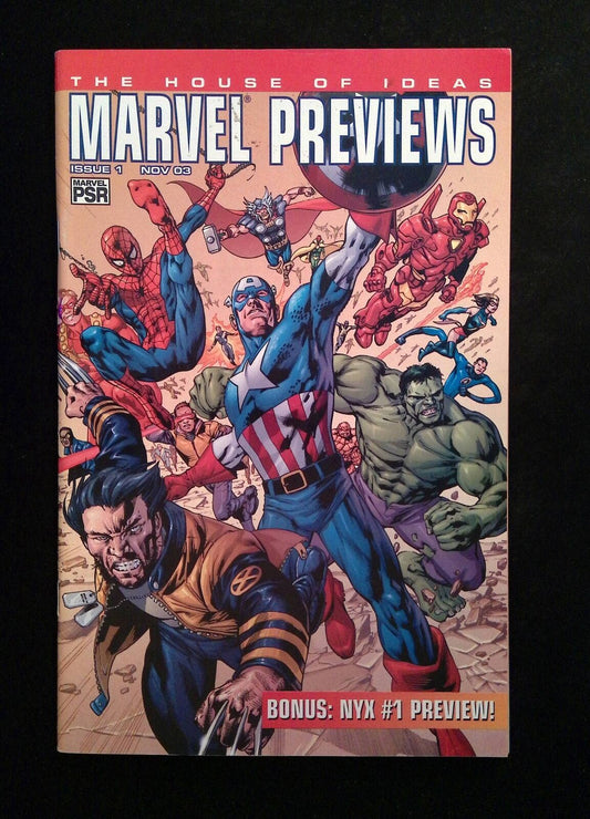 Marvel Previews #1  MARVEL Comics 2003 VF/NM