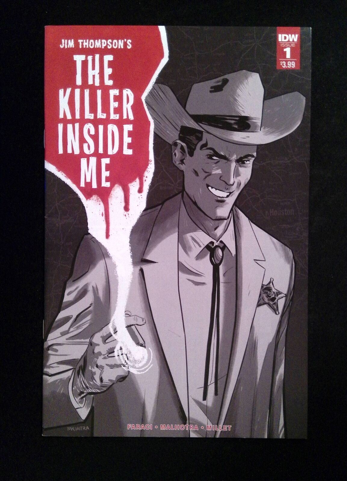 Jim Thompson Killer Inside Me #1B  IDW Comics 2016 NM-