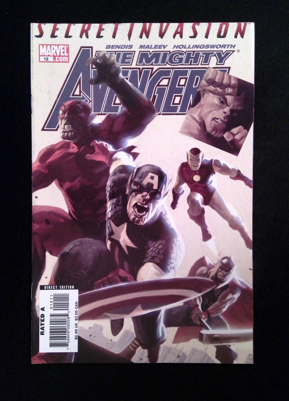 Mighty Avengers #12  MARVEL Comics 2008 VF/NM