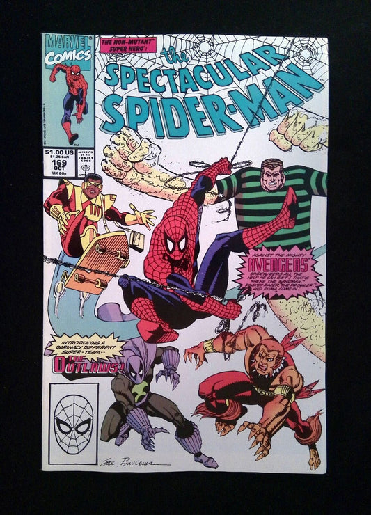 Spectacular Spider-Man #169  MARVEL Comics 1990 VF