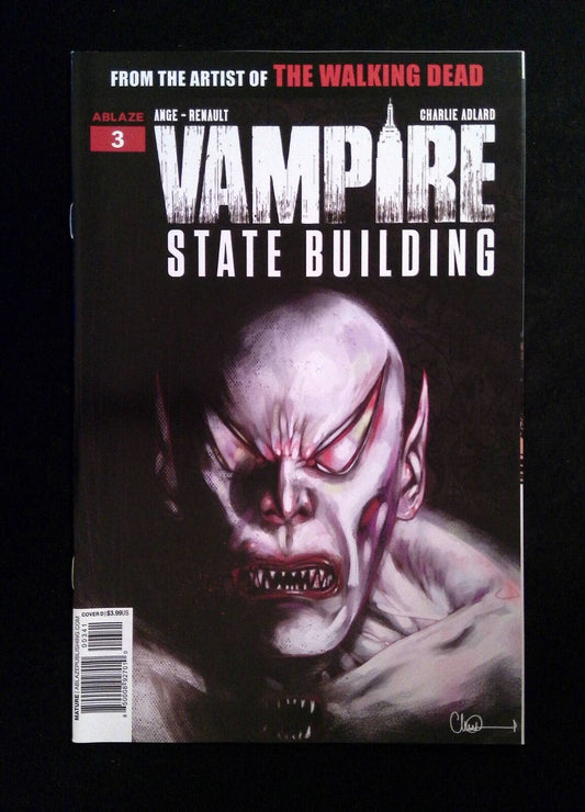Vampire State Building #3D  ABLAZE Comics 2019 NM  Adlard Variant